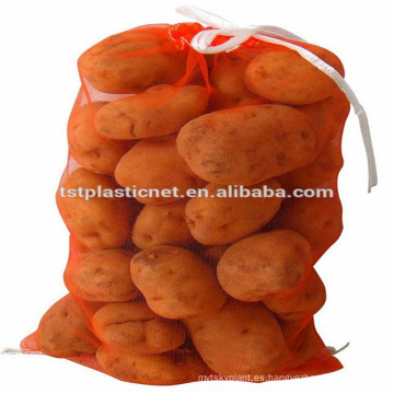 Bolsas de malla alimentaria de monofilamento HDPE para frutas y verduras